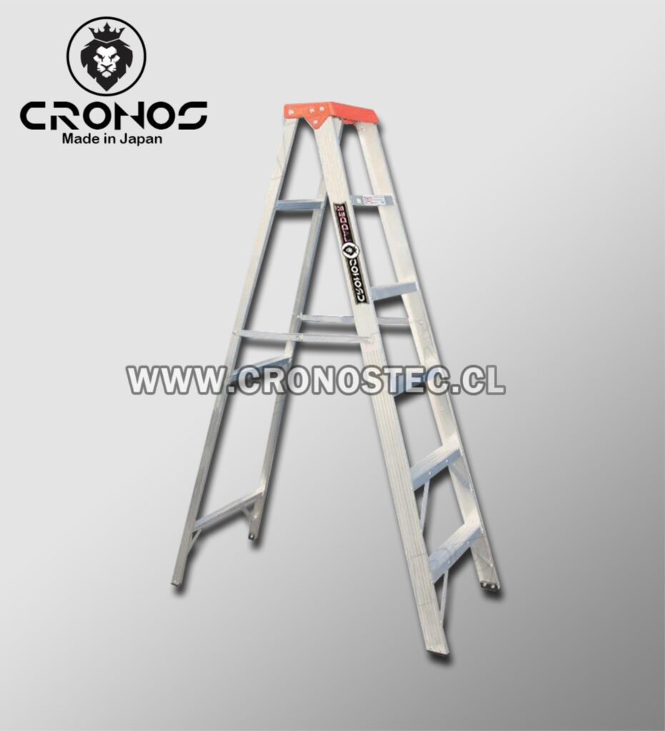 escalera aluminio – escalera tijera un acceso