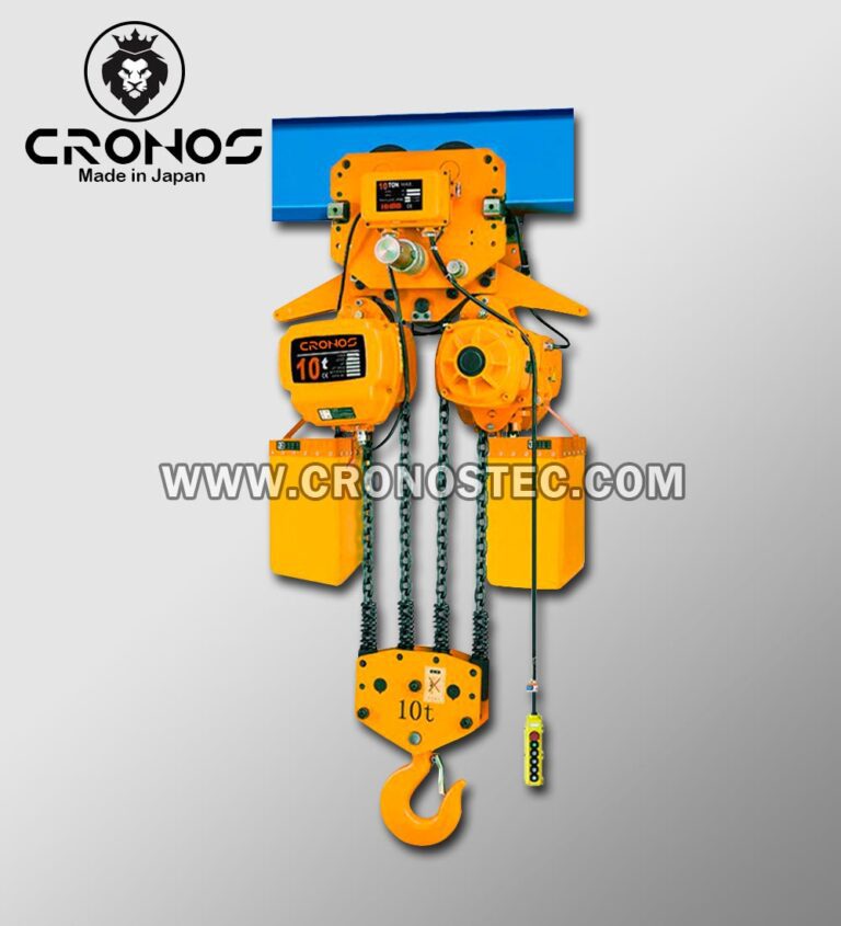 tecle electrico – tecle con trolley 10 ton