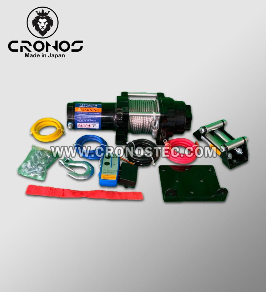 winches electricos – winche 12v, 4000 libras