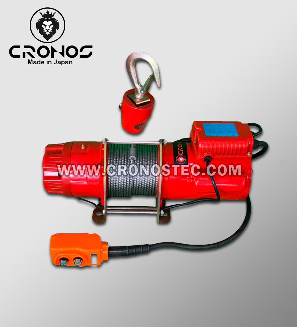 winches electricos winche kdj monofasico cronostec