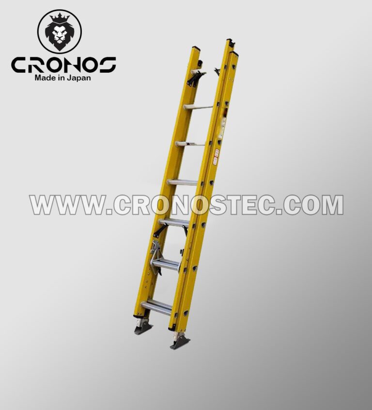 Escalera Telescópica De Fibra De Vidrio 10.00 M/ 36 PASOS.